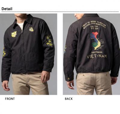 Late 1960s Style �R�b�g�����[�����x�g�i���W���P�b�g�uVIETNAM MAP�v�mAGING MODEL�n���e�[���[���m