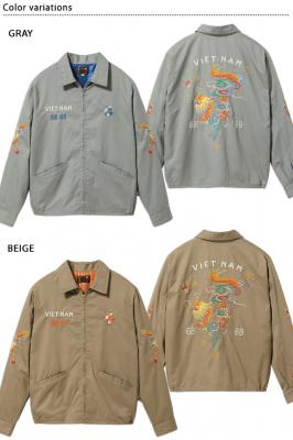 Late 1960s Style �R�b�g���x�g�i���W���P�b�g�uDRAGON�v���e�[���[���m