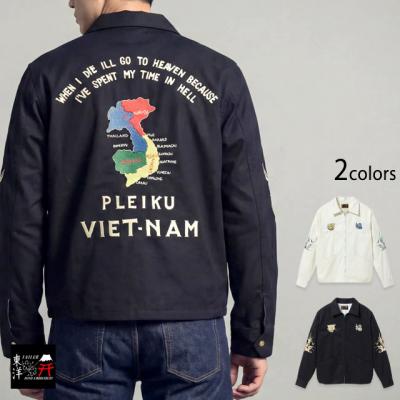 Mid 1960s Style �R�b�g���x�g�i���W���P�b�g�uVIETNAM MAP�v���e�[���[���m