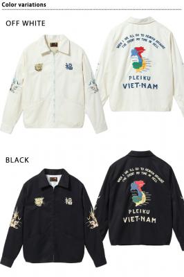 Mid 1960s Style �R�b�g���x�g�i���W���P�b�g�uVIETNAM MAP�v���e�[���[���m