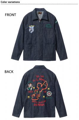 Late 1950s Style �u���[�f�j������W�����p�[�uCHIBANA ARCHER'S�v�mONE WASH�n���e�[���[���m