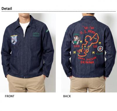 Late 1950s Style �u���[�f�j������W�����p�[�uCHIBANA ARCHER'S�v�mONE WASH�n���e�[���[���m