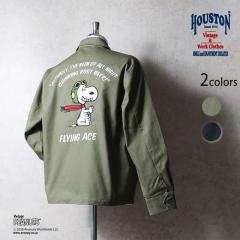 HOUSTON�~PEANUTS EMB VIETNAM JACKET�yFLYING ACE�z��HOUSTON