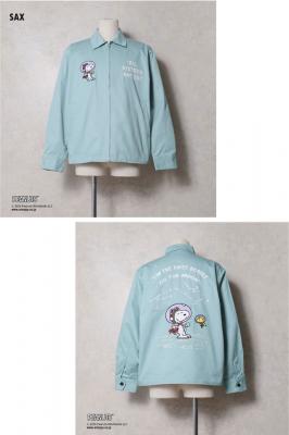 HOUSTON�~PEANUTS EMB VIETNAM JACKET�yASTRONAUT�z��HOUSTON