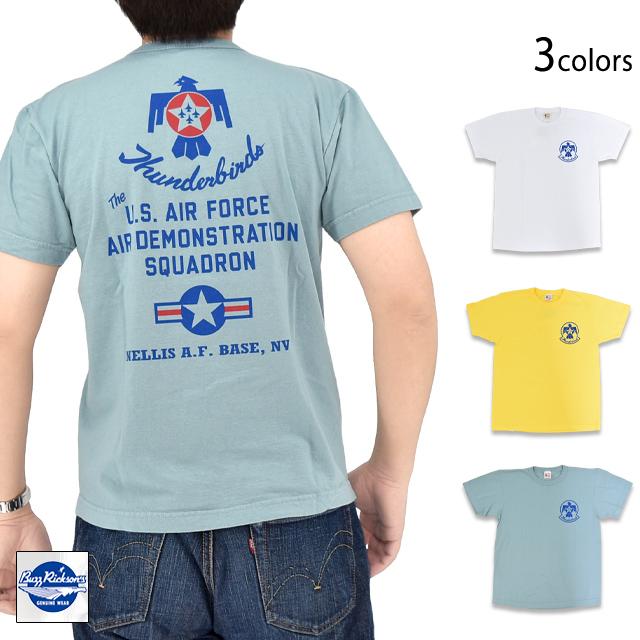 半袖Tシャツ「THUNDERBIRDS」 BUZZ RICKSON'S BR79705 バズリクソンズ