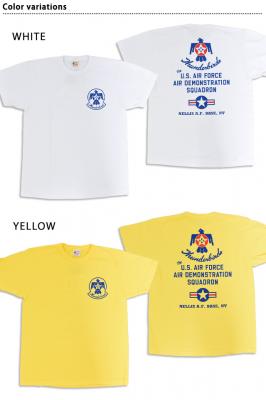 半袖Tシャツ「THUNDERBIRDS」◆BUZZ RICKSON'S