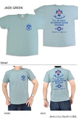 半袖Tシャツ「THUNDERBIRDS」◆BUZZ RICKSON'S