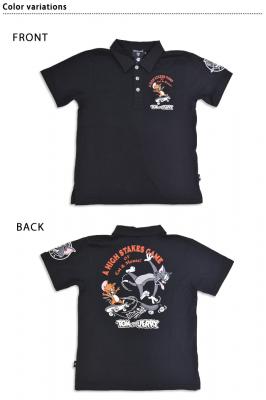 TOM&JERRY×ネバーマインド 天竺半袖ポロシャツ◆NEVER MIND