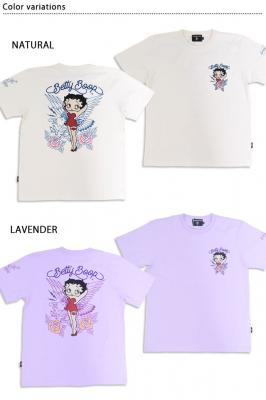 BETTY×ネバーマインド 天竺半袖Tシャツ◆NEVER MIND