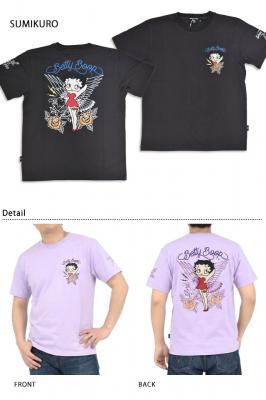 BETTY×ネバーマインド 天竺半袖Tシャツ◆NEVER MIND