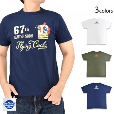 半袖Tシャツ「67th FIGHTER SQDN」◆BUZZ RICKSON'S