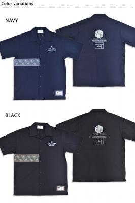 畳の開襟シャツ◆喜人