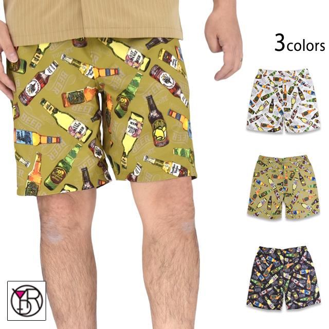 リバーシブル酒総柄ショートパンツ YOIDORE 826004 ヨイドレ 酔いどれ