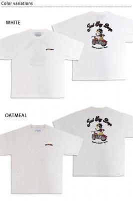 バイクBETTY コットン天竺半袖Tシャツ◆サクラスタイルセレクション