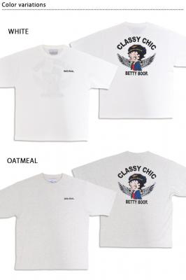 ウイングBETTY コットン天竺半袖Tシャツ◆サクラスタイルセレクション