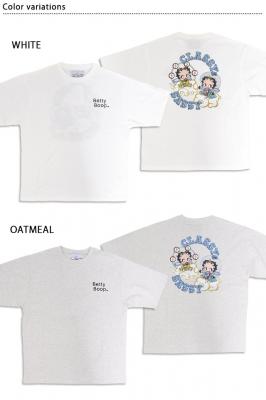 風神雷神BETTY コットン天竺半袖Tシャツ◆サクラスタイルセレクション