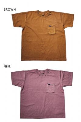 ヘビーウェイトポケット半袖Tシャツ◆サムライジーンズ