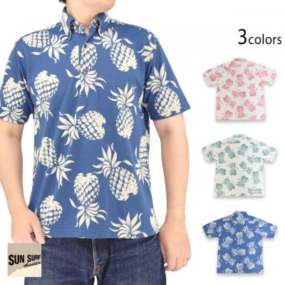 COOLMAX 鹿の子ポロシャツ「DUKE'S PINE」◆SUN SURF