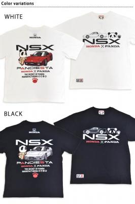 HONDA×PANDIESTA NSXオートワークス半袖Tシャツ◆PANDIESTA JAPAN