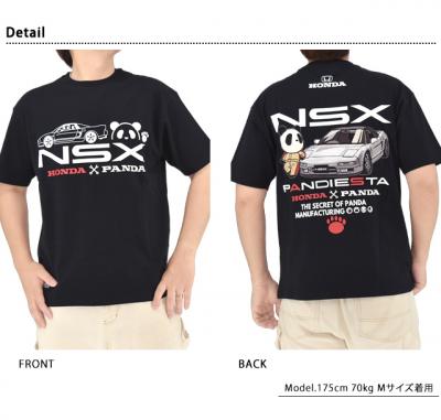 HONDA×PANDIESTA NSXオートワークス半袖Tシャツ◆PANDIESTA JAPAN
