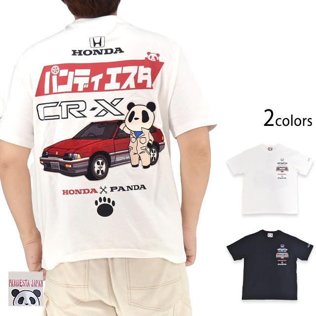 HONDA×PANDIESTA CR-Xメカニック半袖Tシャツ◇PANDIESTA JAPAN｜半袖