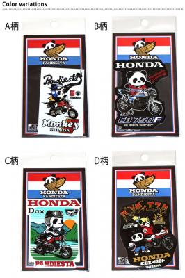HONDA×PANDIESTA ダイカットビニールステッカーSET『二輪』◆PANDIESTA JAPAN