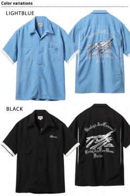 ボウリングシャツ「STRATEGIC AIR COMMAND」◆BUZZ RICKSON'S