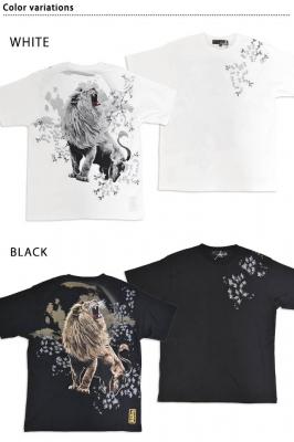 粋 王の咆哮半袖Tシャツ◆絡繰魂