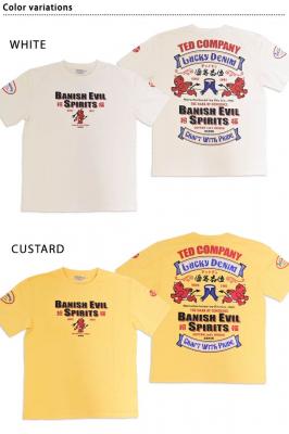 半袖Tシャツ「LUCKY DENIM」◆TEDMAN/テッドマン
