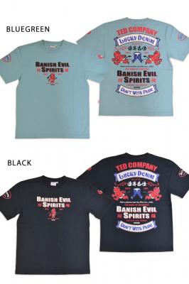 半袖Tシャツ「LUCKY DENIM」◆TEDMAN/テッドマン