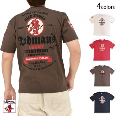 半袖Tシャツ「レトロラベル風」◆TEDMAN/テッドマン