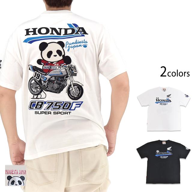 HONDA×PANDIESTA CB750F 19RIDER半袖Tシャツ PANDIESTA JAPAN 526507
