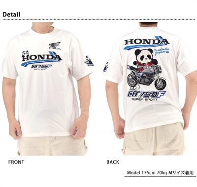 HONDA×PANDIESTA CB750F 19RIDER半袖Tシャツ◆PANDIESTA JAPAN
