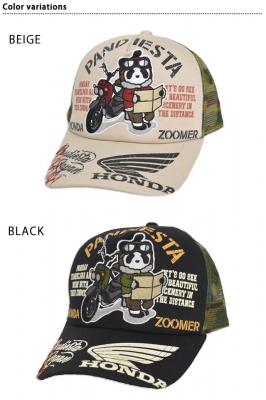 HONDA×PANDIESTA ZOOMER ミリタリーバイカーメッシュキャップ◆PANDIESTA JAPAN