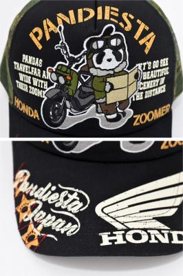 HONDA×PANDIESTA ZOOMER ミリタリーバイカーメッシュキャップ◆PANDIESTA JAPAN