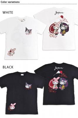 サンリオコラボ半袖Tシャツ「マイメロディ&クロミ」◆サクラスタイルセレクション