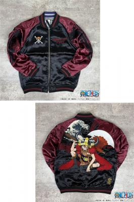 絡繰魂×ONE PIECE ルフィ「エルバフ」リバーシブルスカジャン◆絡繰魂