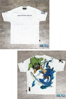 絡繰魂×ONE PIECE ゾロ&サンジ「エルバフ」半袖Tシャツ◆絡繰魂