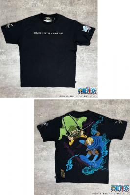 絡繰魂×ONE PIECE ゾロ&サンジ「エルバフ」半袖Tシャツ◆絡繰魂
