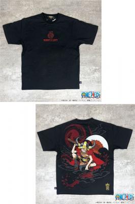 絡繰魂×ONE PIECE ルフィ「エルバフ」半袖Tシャツ◆絡繰魂