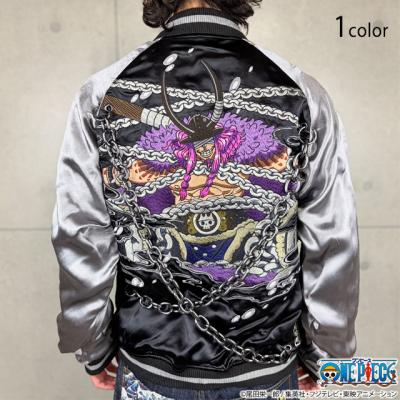 絡繰魂×ONE PIECE ロキ「エルバフ」リバーシブルスカジャン◆絡繰魂