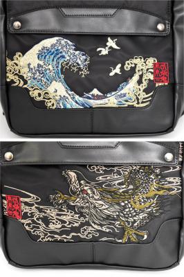 和柄刺繍リュック◆絡繰魂