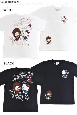 モンチッチ×キティ 半袖Tシャツ◆サクラスタイルセレクション