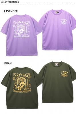 へべれけパンダドライ半袖Tシャツ◆PANDIESTA JAPAN