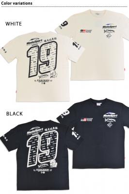 WEDSSPORT BANDOHプリント半袖Tシャツ◆TEDMAN/テッドマン