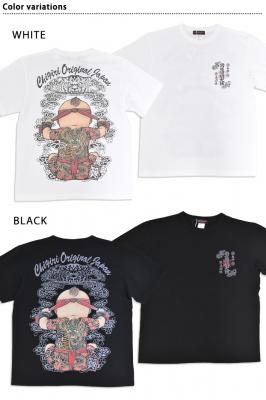 デカ原点回帰インクジェット半袖Tシャツ◆CHIGIRI