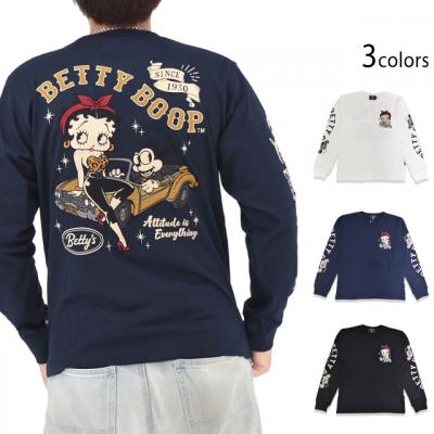 BETTY×ネバーマインド 天竺ロングTシャツ◆NEVER MIND
