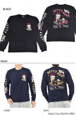 BETTY×ネバーマインド 天竺ロングTシャツ◆NEVER MIND