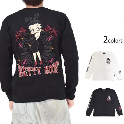 BETTY×ネバーマインド 天竺ロングTシャツ◆NEVER MIND