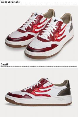 �X�j�[�J�[[DB 1202 DEN WHT/RED-JP]��DRAGON BEARD